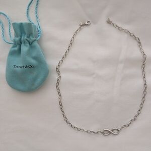 Tiffany & Co. Silver Infinity Chain Necklace
